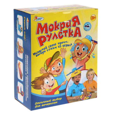 Настольная игра Мокрая рулетка Играем вместе B1532107-R